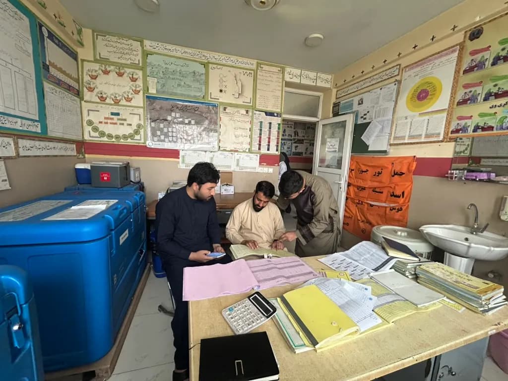 of health facilities managed every month