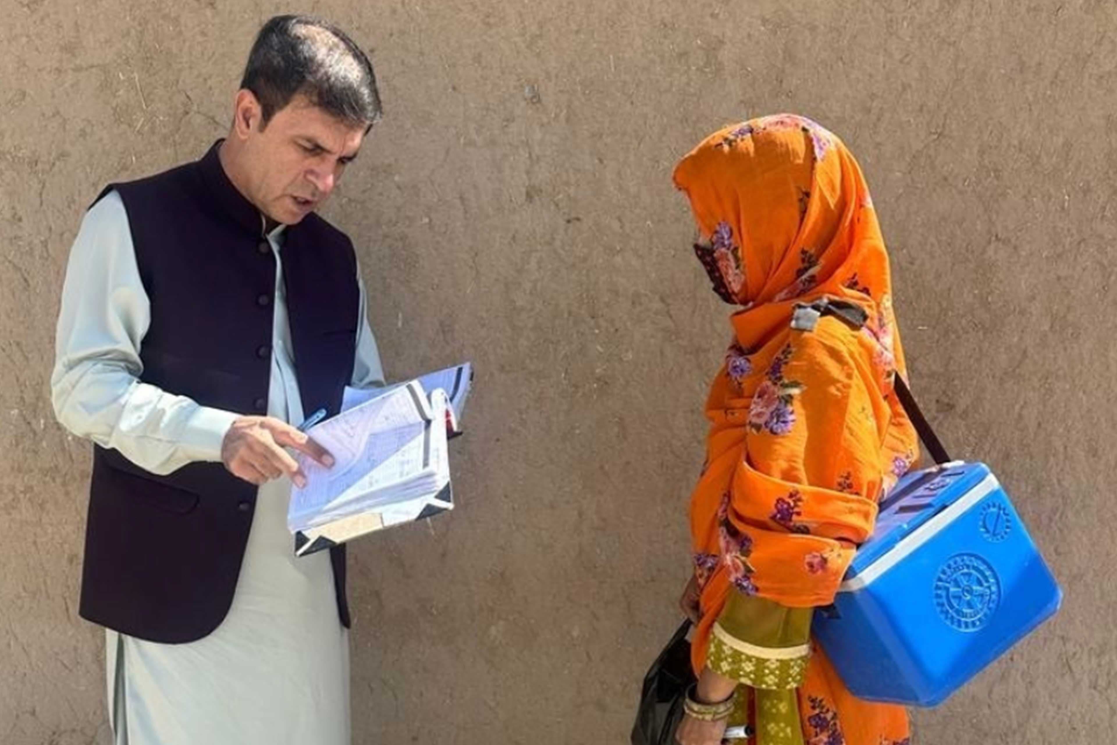 Improving immunisation coverage through health worker accountability