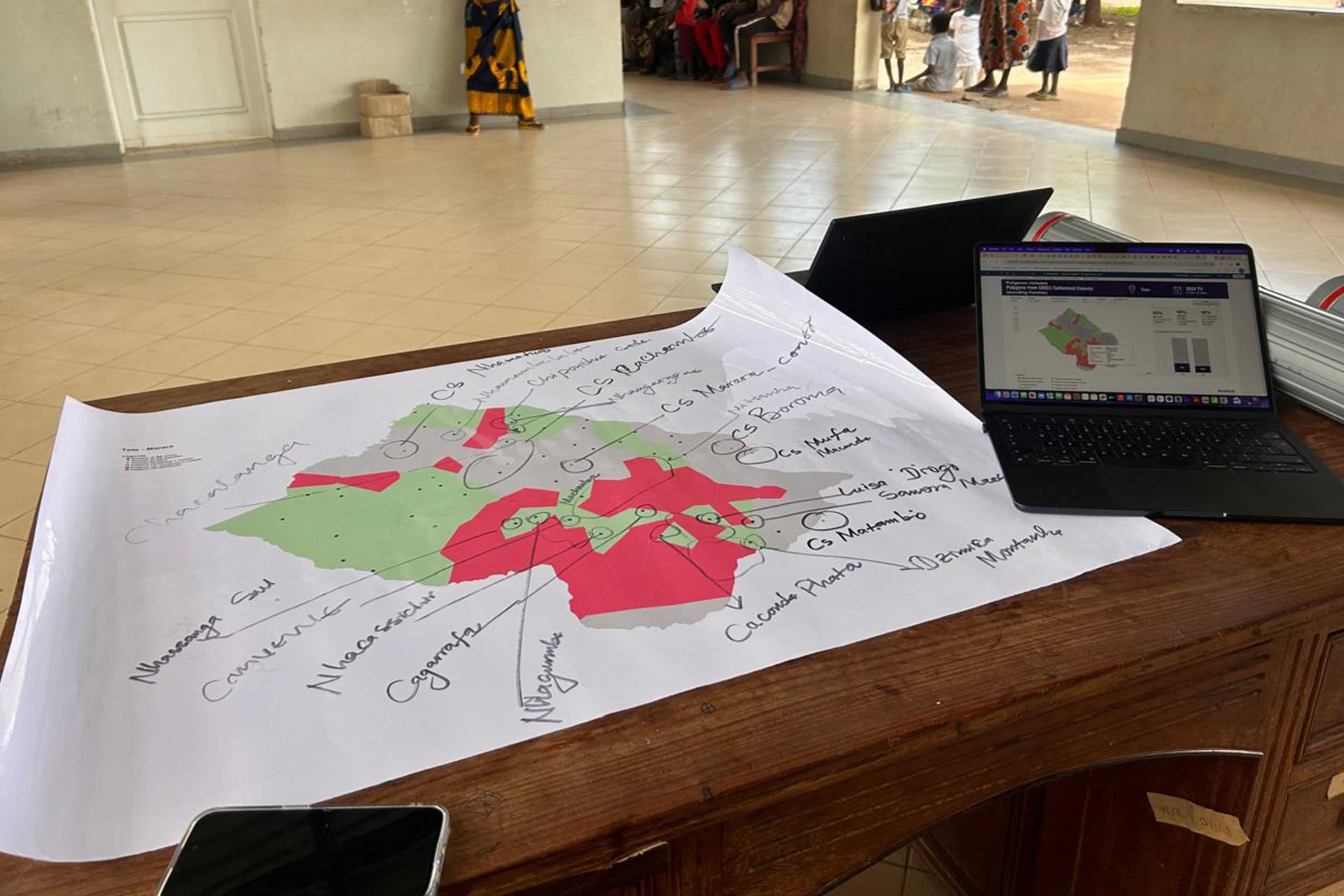 Rapidly mapping health facilities in fragile and conflict-affected contexts