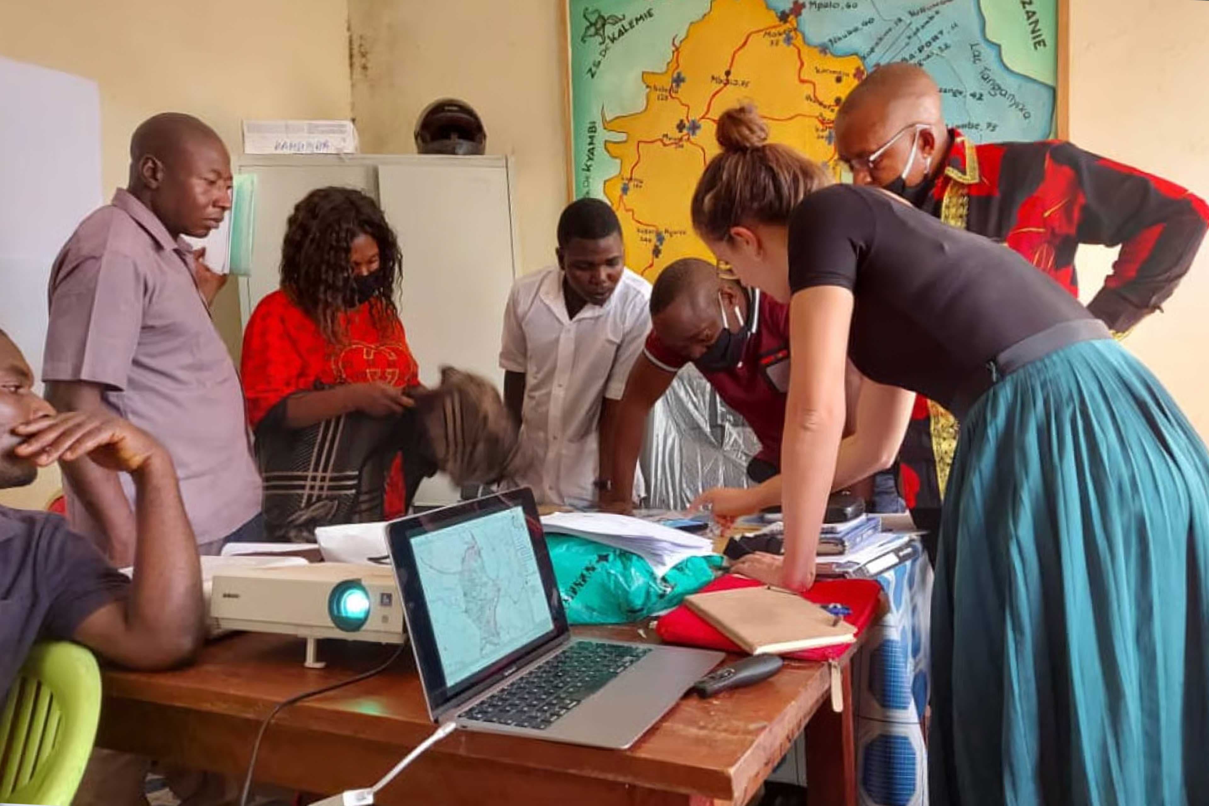 How satellite data is helping vaccinators reach missed communities in the DRC
